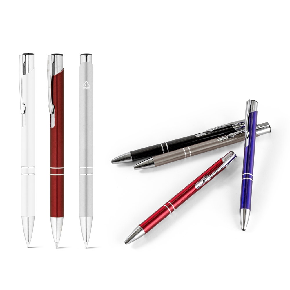Stylo à bille en aluminium recyclé (100% rAL)