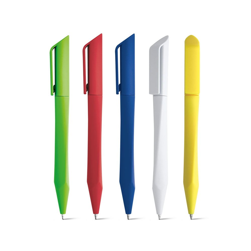 Stylo avec clip et mécanisme twist