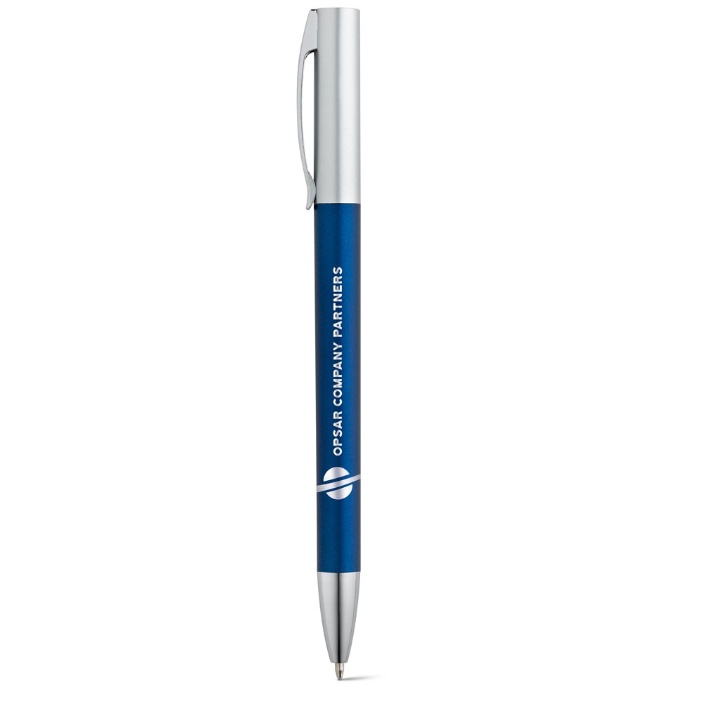Stylo avec mécanisme twist et clip en métal
