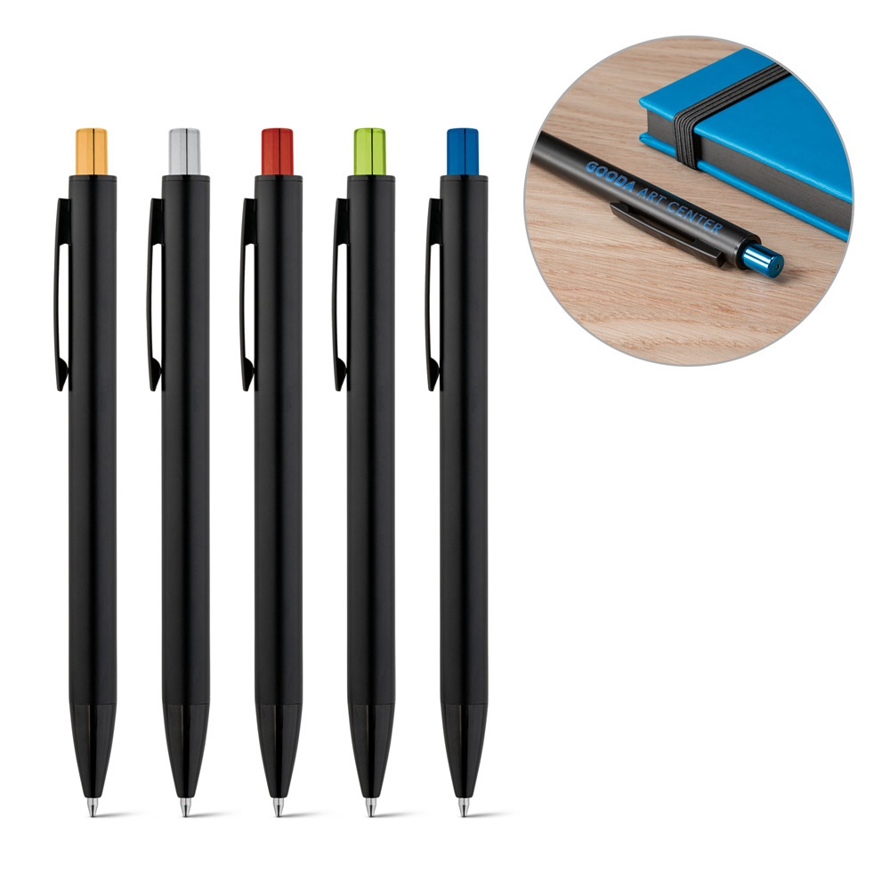 Stylo en aluminium avec finition mate