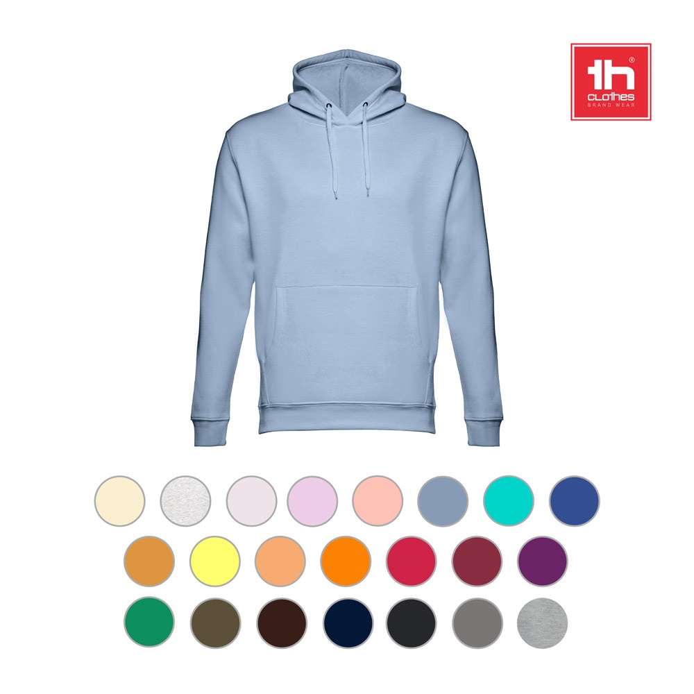 Sweat (unisexe) avec capuche en coton et polyester