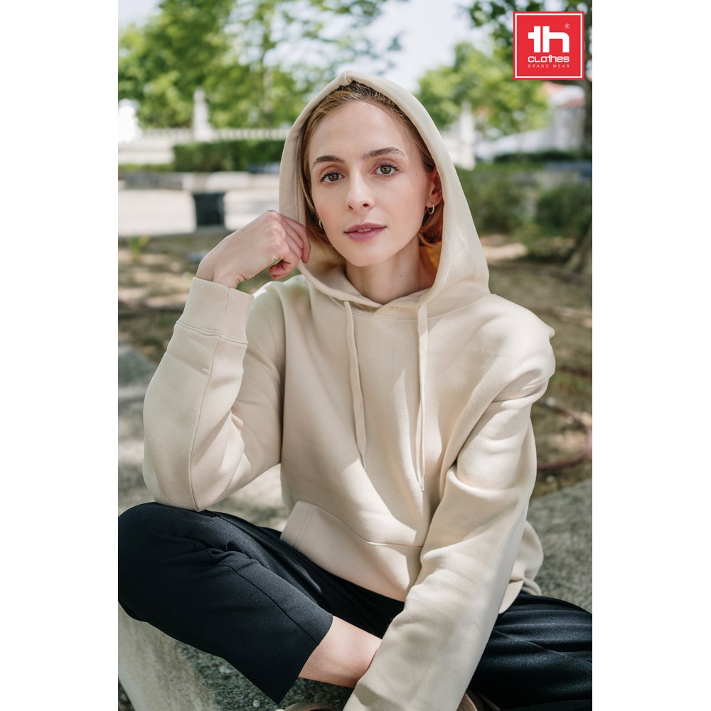 Sweat (unisexe) avec capuche en coton et polyester