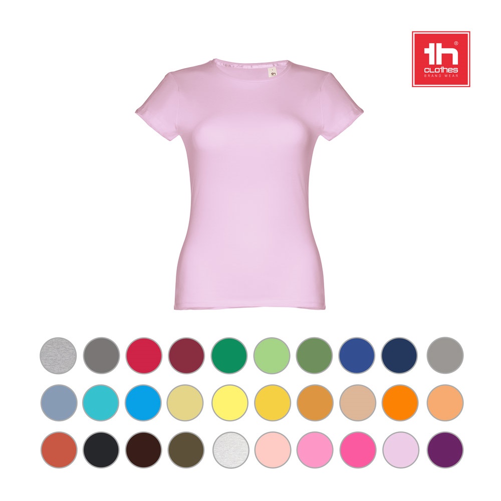 T-shirt ceinturé en coton pour femme