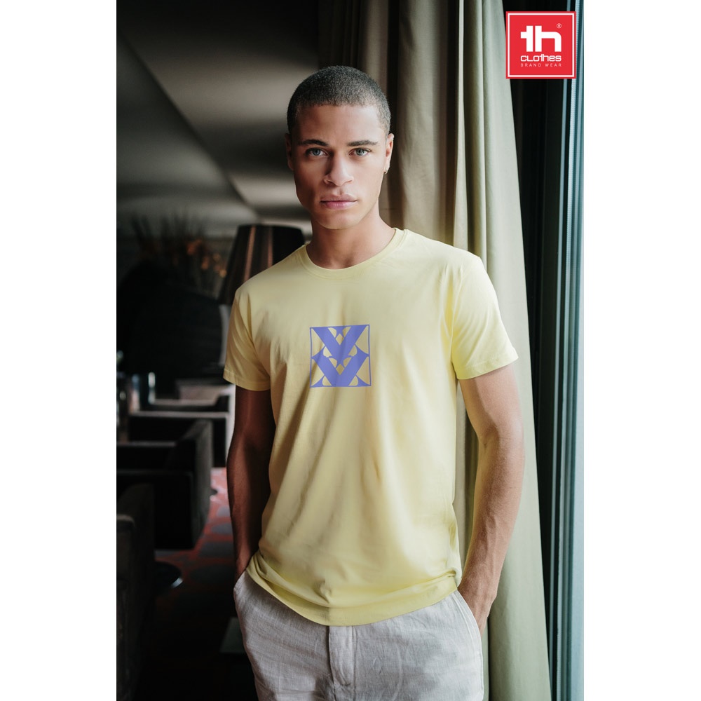 T-shirt homme en coton tubulaire
