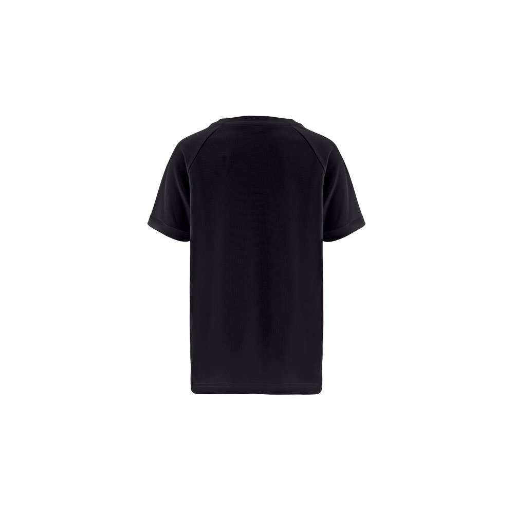 T-shirt technique à manches courtes en polyester pour enfants