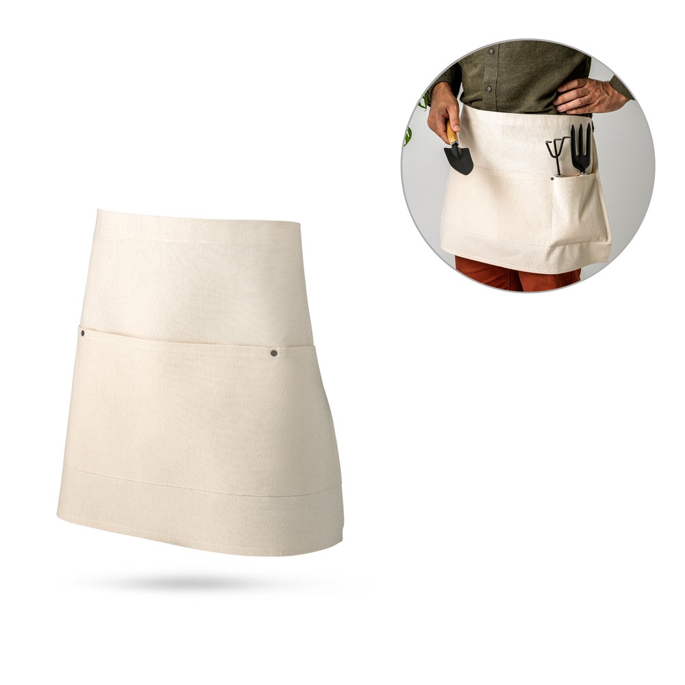 Tablier polyvalent en toile de coton (260 g/m²)