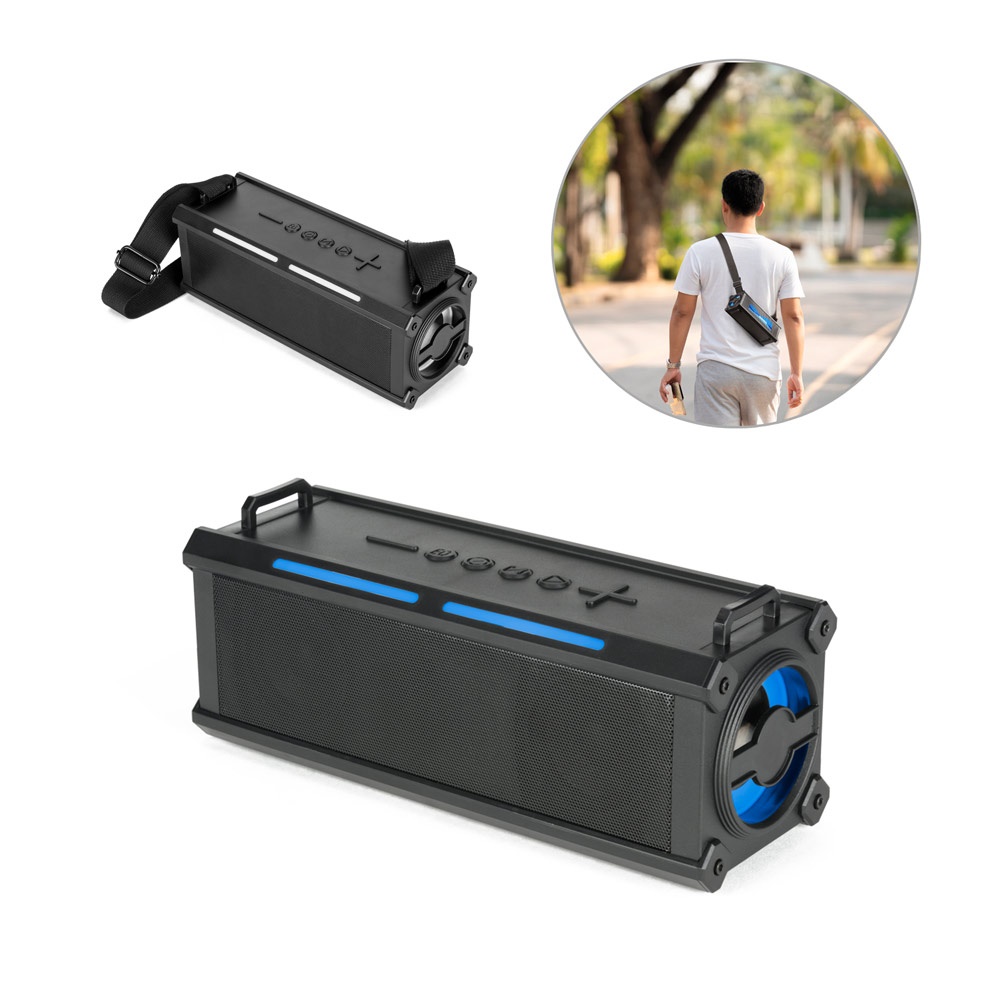 Timberlake. Enceinte portable 16W avec 6h d'autonomie en ABS