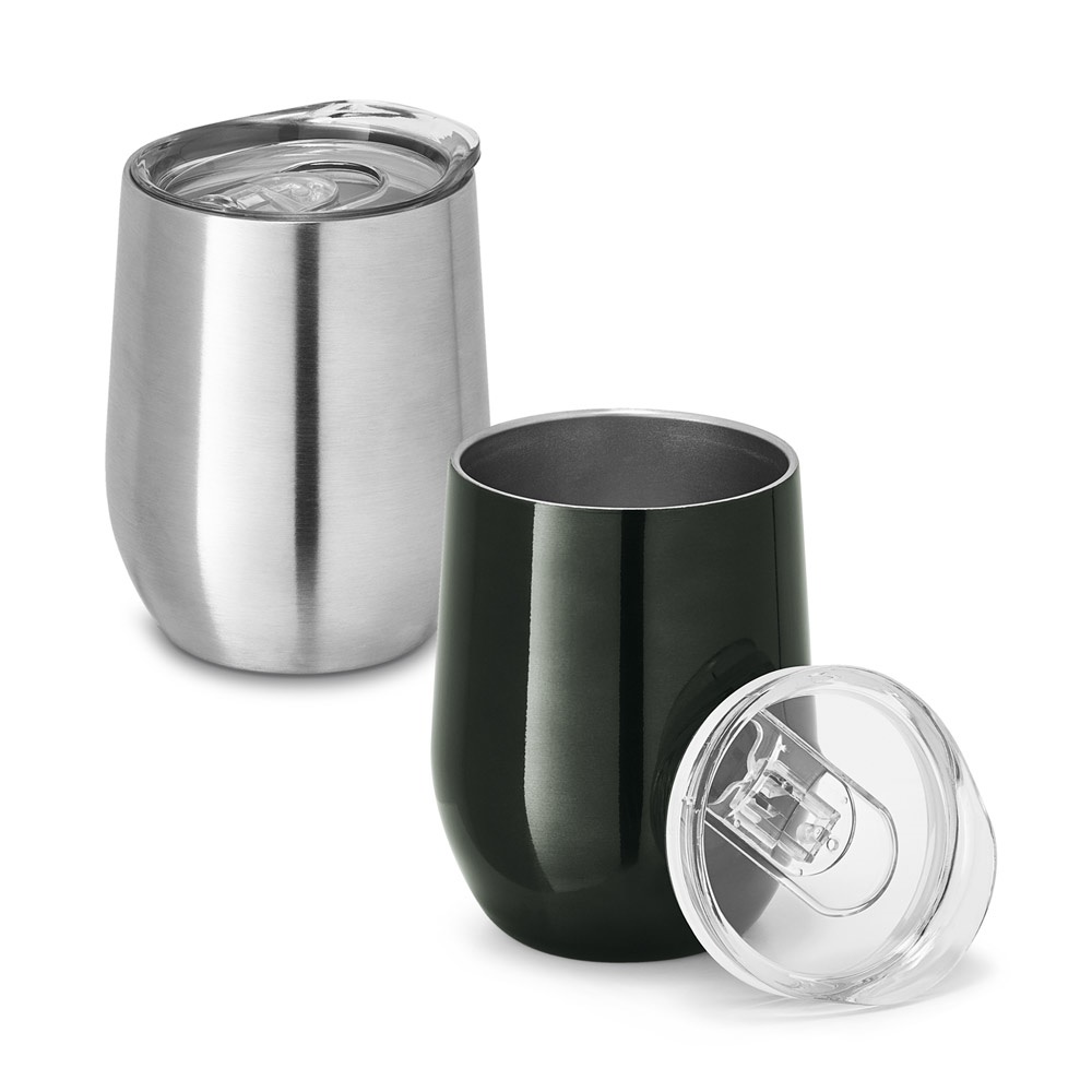 Verre de voyage en acier inoxydable 400 mL