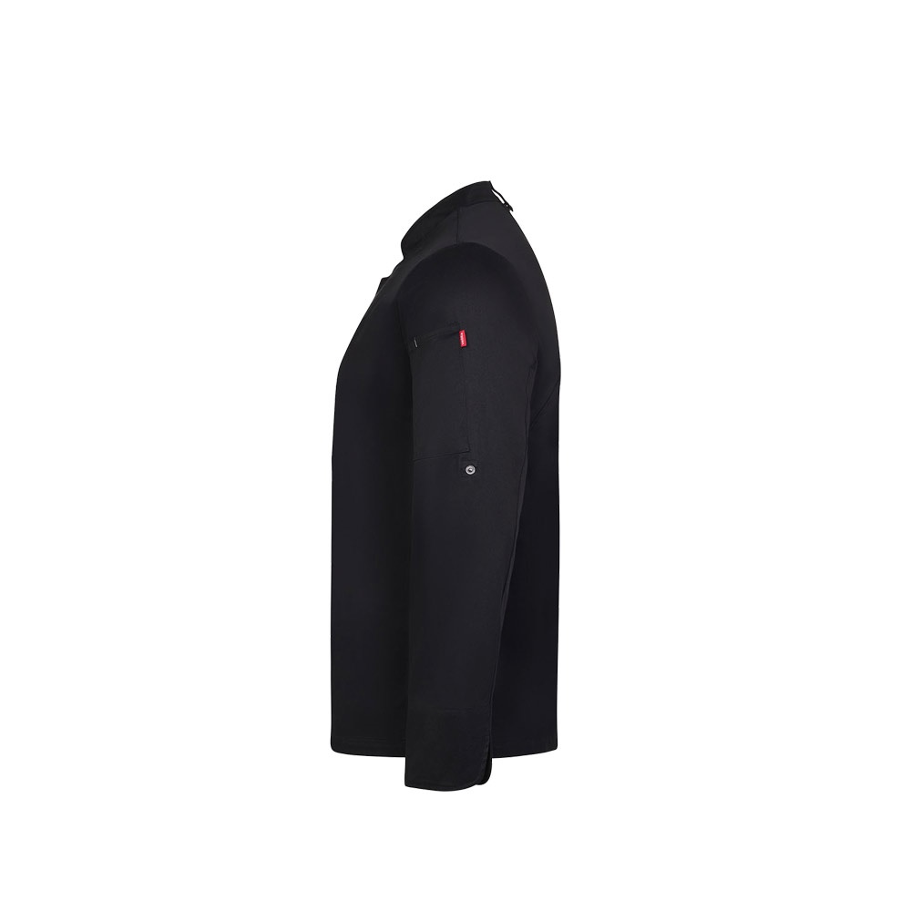 Veste de cuisine unisexe (190 g/m²) en coton (35 %) et polyester recyclé (65 %)
