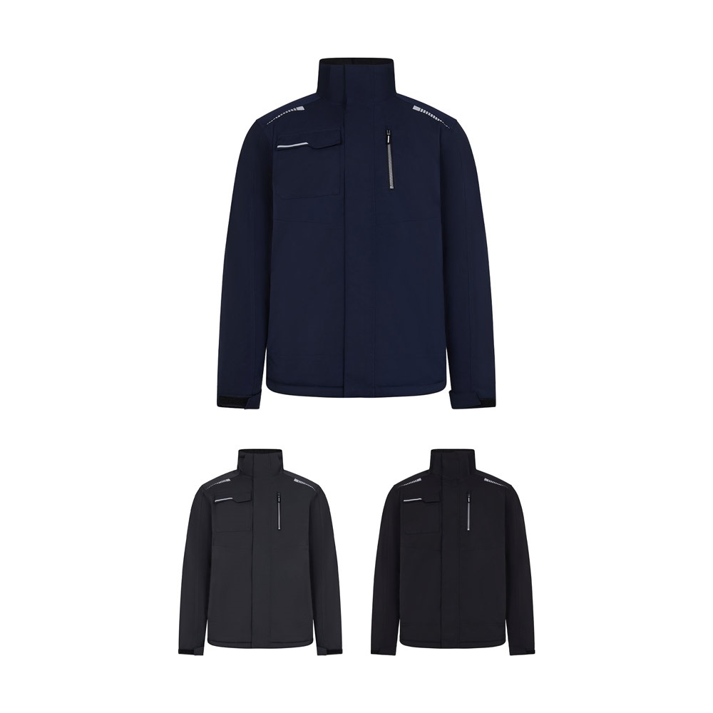 Veste matelassée (180 g/m²), composée de polyester recyclé (50 %) et de polyester (50 %)