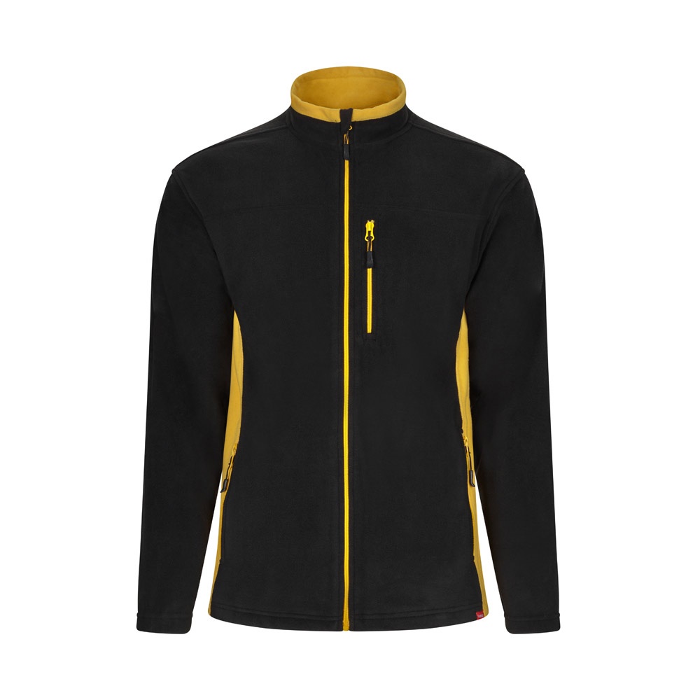 Veste polaire bicolore (220g/m²) en polyester (100%)