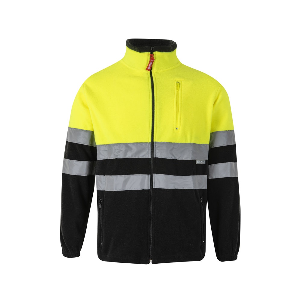 Veste polaire bicolore (280g/m²), en polyester (100%)
