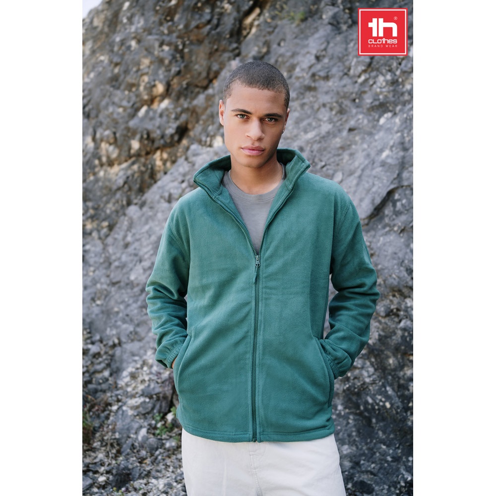 Veste polaire haute densité pour homme en polyester