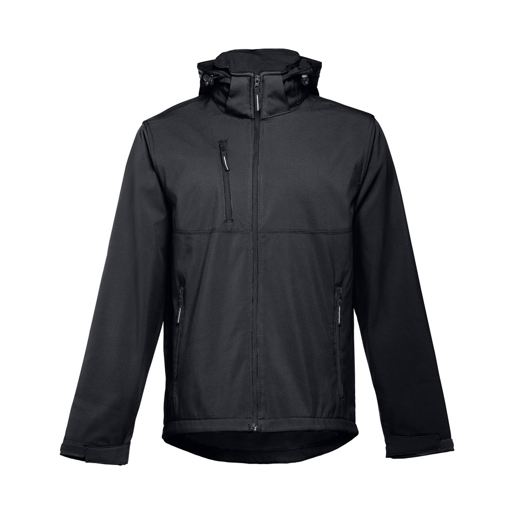 Veste softshell pour homme en polyester et élasthanne