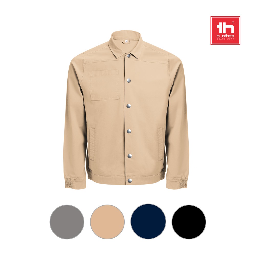 Veste unisexe en coton et élasthanne